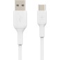 Belkin BoostCharge USB Type-C kabel 1m Hvid